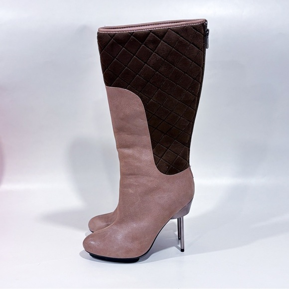 UNITED NUDE Brown leather boots - Picture 5 of 13